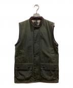 Barbourバブアー）の古着「WESTMORLAND オイルドベスト」｜オリーブ
