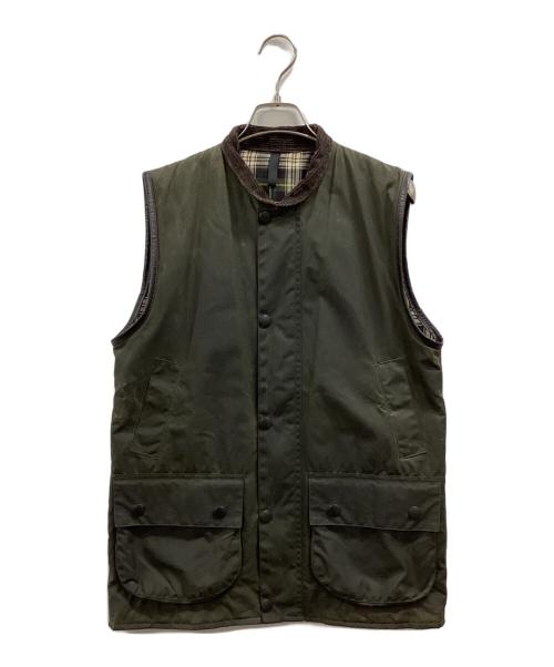 Barbour（バブアー）Barbour (バブアー) WESTMORLAND オイルドベスト オリーブ サイズ:Sの古着・服飾アイテム