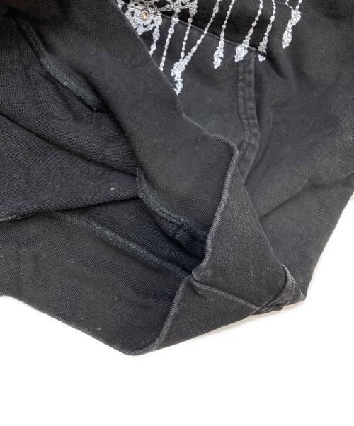 TANAKADAISUKE（タナカダイスケ）TANAKADAISUKE (タナカダイスケ) 《STUDIOUS別注》rhombus metal print bijou hoodie ブラック サイズ:FREEの古着・服飾アイテム