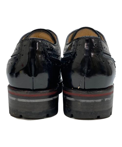 Christian Louboutin（クリスチャン・ルブタン）Christian Louboutin (クリスチャン・ルブタン) エナメルウィングチップシューズ ブラック サイズ:36の古着・服飾アイテム