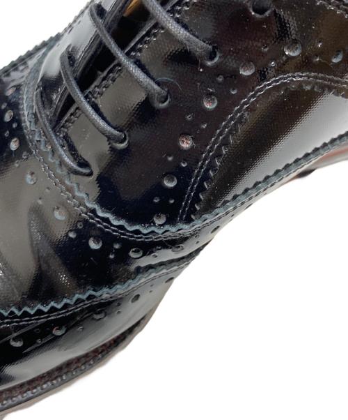 Christian Louboutin（クリスチャン・ルブタン）Christian Louboutin (クリスチャン・ルブタン) エナメルウィングチップシューズ ブラック サイズ:36の古着・服飾アイテム