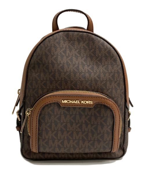 MICHAEL KORS（マイケルコース）MICHAEL KORS (マイケルコース) シグネチャー 2way リュック ブラウンの古着・服飾アイテム