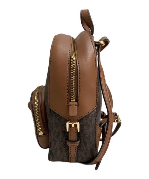 MICHAEL KORS（マイケルコース）MICHAEL KORS (マイケルコース) シグネチャー 2way リュック ブラウンの古着・服飾アイテム