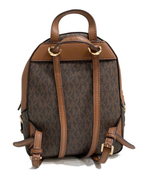 MICHAEL KORS（マイケルコース）MICHAEL KORS (マイケルコース) シグネチャー 2way リュック ブラウンの古着・服飾アイテム