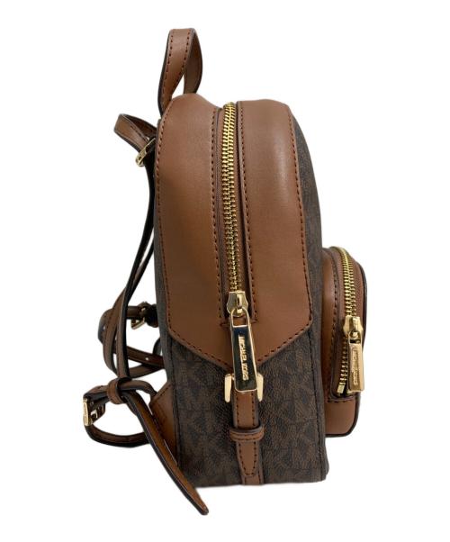 MICHAEL KORS（マイケルコース）MICHAEL KORS (マイケルコース) シグネチャー 2way リュック ブラウンの古着・服飾アイテム