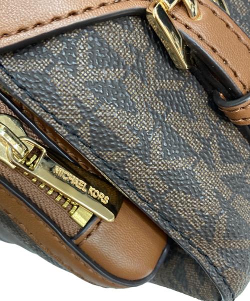 MICHAEL KORS（マイケルコース）MICHAEL KORS (マイケルコース) シグネチャー 2way リュック ブラウンの古着・服飾アイテム