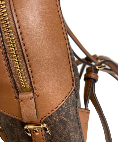 MICHAEL KORS（マイケルコース）MICHAEL KORS (マイケルコース) シグネチャー 2way リュック ブラウンの古着・服飾アイテム