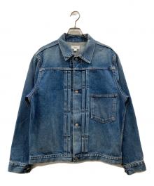 HYKE（ハイク）の古着「DENIM JACKET TYPE 1/REGULAR FIT」｜ブルー
