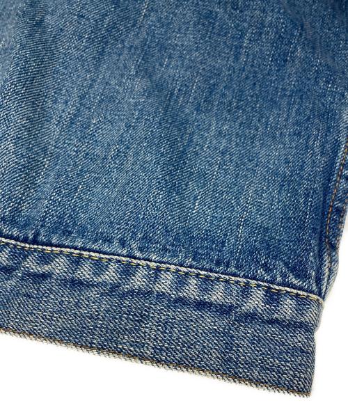 HYKE（ハイク）HYKE (ハイク) DENIM JACKET TYPE 1/REGULAR FIT ブルー サイズ:XLの古着・服飾アイテム