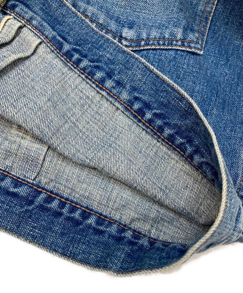 HYKE（ハイク）HYKE (ハイク) DENIM JACKET TYPE 1/REGULAR FIT ブルー サイズ:XLの古着・服飾アイテム