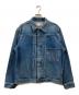 HYKE（ハイク）の古着「DENIM JACKET TYPE 1/REGULAR FIT」｜ブルー