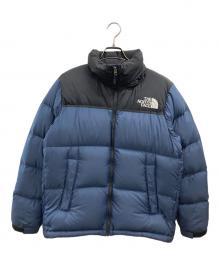 THE NORTH FACE（ザ ノース フェイス）の古着「ダウンジャケット」｜ネイビー×ブラック
