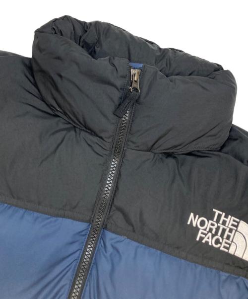 THE NORTH FACE（ザ ノース フェイス）THE NORTH FACE (ザ ノース フェイス) ダウンジャケット ネイビー×ブラック サイズ:Sの古着・服飾アイテム
