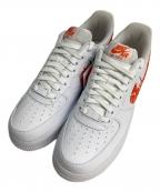 NIKEナイキ）の古着「Women's Air Force 1 Low '07 Essential "Orange Paisley"」｜ホワイト×オレンジ