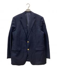 LAUREN RALPH LAUREN（ローレン ラルフ ローレン）の古着「金ボタンテーラードジャケット」｜ネイビー