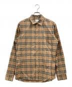 BURBERRYバーバリー）の古着「ノバチェックシャツ」｜ベージュ