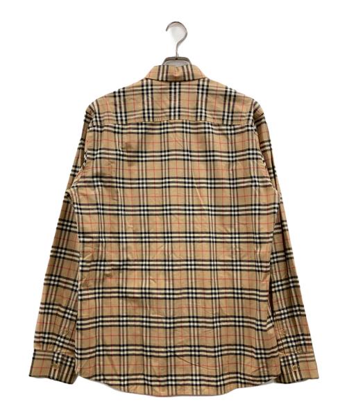 BURBERRY（バーバリー）BURBERRY (バーバリー) ノバチェックシャツ ベージュ サイズ:Mの古着・服飾アイテム