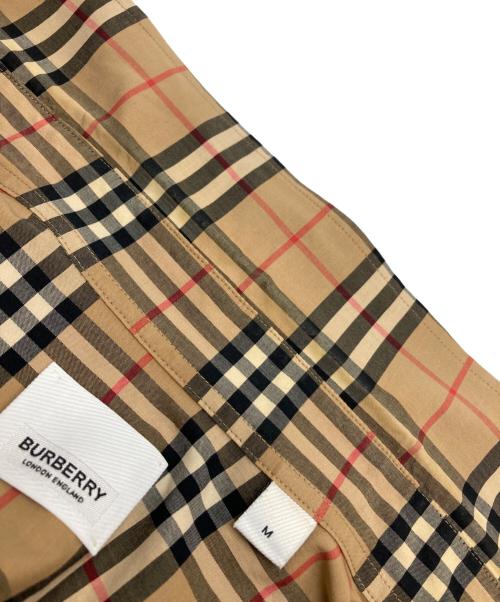 BURBERRY（バーバリー）BURBERRY (バーバリー) ノバチェックシャツ ベージュ サイズ:Mの古着・服飾アイテム