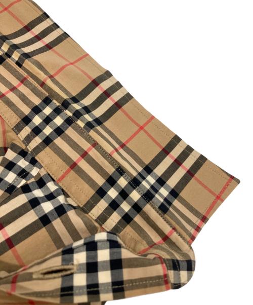 BURBERRY（バーバリー）BURBERRY (バーバリー) ノバチェックシャツ ベージュ サイズ:Mの古着・服飾アイテム