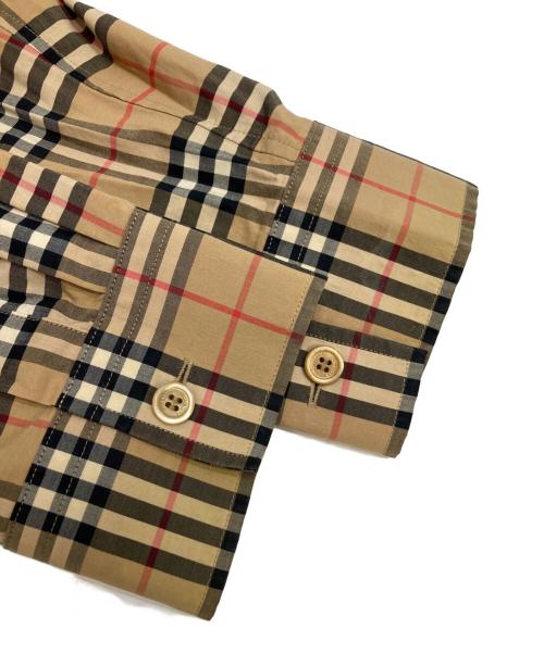 BURBERRY（バーバリー）BURBERRY (バーバリー) ノバチェックシャツ ベージュ サイズ:Mの古着・服飾アイテム