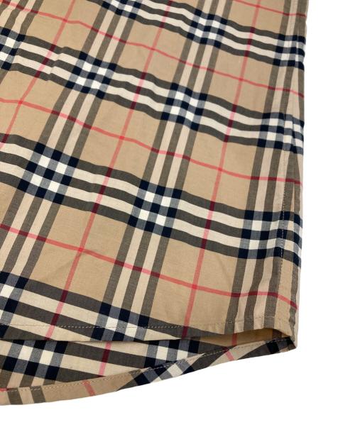 BURBERRY（バーバリー）BURBERRY (バーバリー) ノバチェックシャツ ベージュ サイズ:Mの古着・服飾アイテム