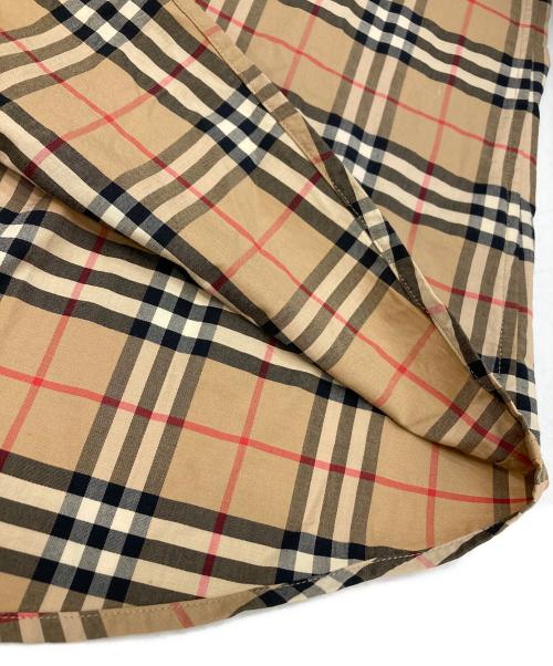 BURBERRY（バーバリー）BURBERRY (バーバリー) ノバチェックシャツ ベージュ サイズ:Mの古着・服飾アイテム