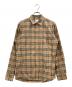 BURBERRY（バーバリー）の古着「ノバチェックシャツ」｜ベージュ