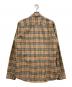 BURBERRY (バーバリー) ノバチェックシャツ ベージュ サイズ:M：20000円