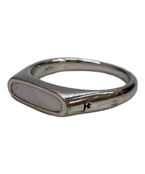 TOM WOOD（トムウッド）TOM WOOD (トムウッド) MARIO RING White MOP シルバー サイズ:表記なし（実寸参照）の古着・服飾アイテム