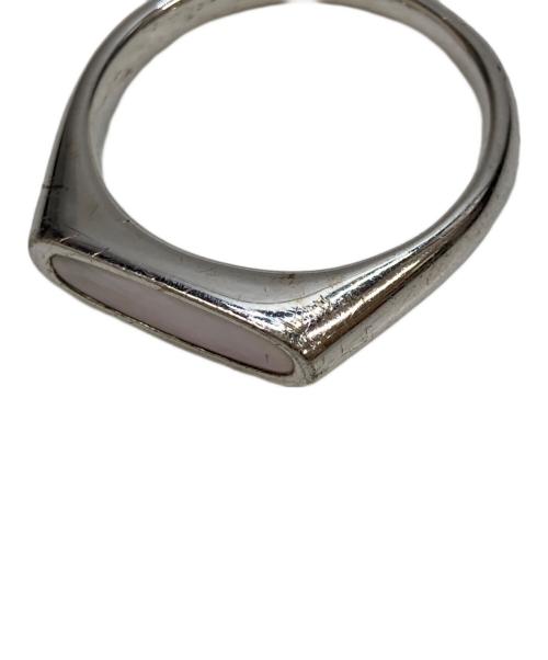 TOM WOOD（トムウッド）TOM WOOD (トムウッド) MARIO RING White MOP シルバー サイズ:表記なし（実寸参照）の古着・服飾アイテム