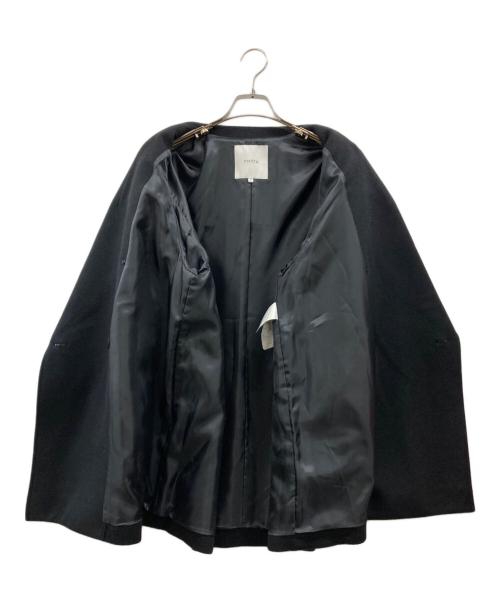 esteta（エステータ）esteta (エステータ) ダブルミディアムコート ブラック サイズ:4の古着・服飾アイテム