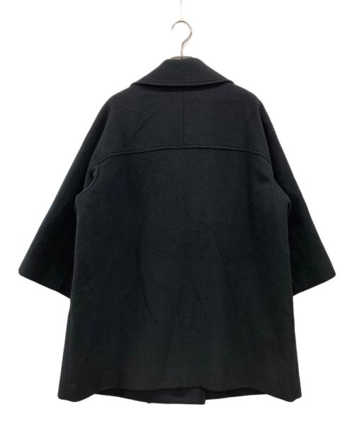 esteta（エステータ）esteta (エステータ) ダブルミディアムコート ブラック サイズ:4の古着・服飾アイテム