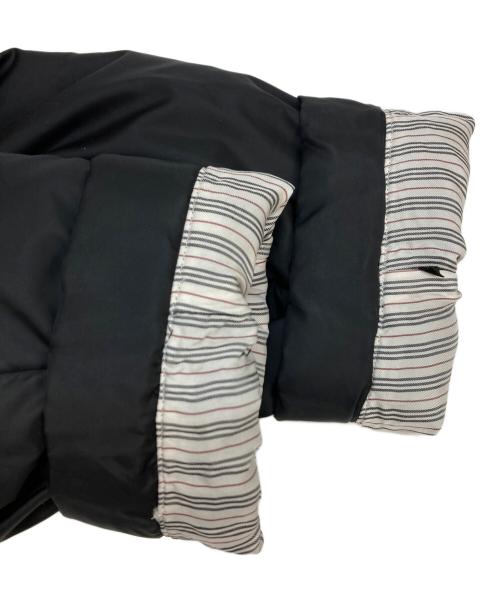 BURBERRY BLACK LABEL（バーバリーブラックレーベル）BURBERRY BLACK LABEL (バーバリーブラックレーベル) フォックスファーダウンジャケット ブラック サイズ:Mの古着・服飾アイテム