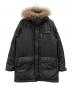 BURBERRY BLACK LABEL（バーバリーブラックレーベル）の古着「フォックスファーダウンジャケット」｜ブラック