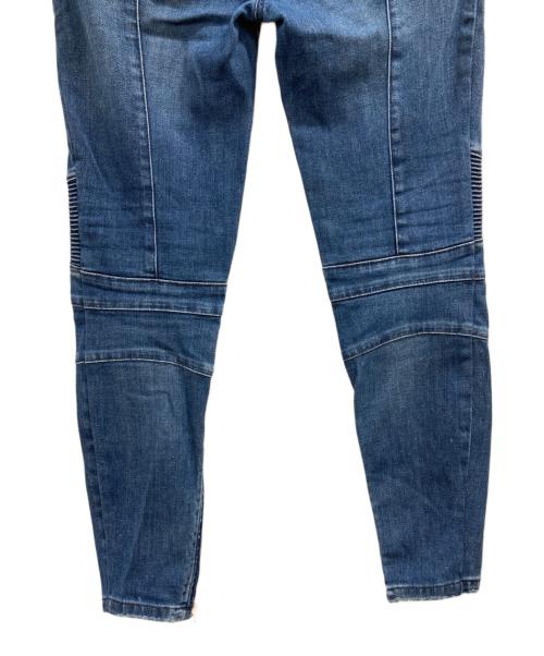 BALMAIN（バルマン）BALMAIN (バルマン) バイカーデニムパンツ インディゴ サイズ:38の古着・服飾アイテム