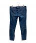 BALMAIN (バルマン) バイカーデニムパンツ インディゴ サイズ:38：8000円