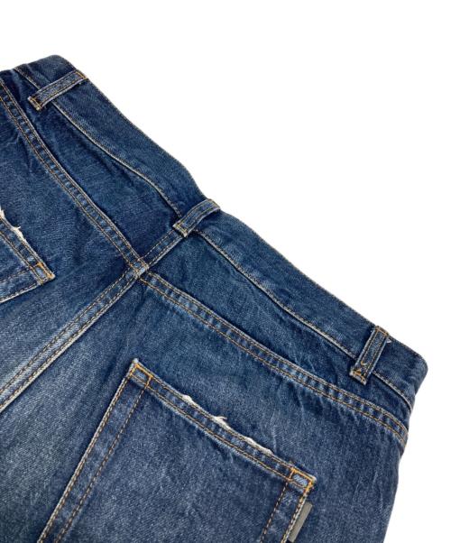 Saint Laurent Paris（サンローランパリ）Saint Laurent Paris (サンローランパリ) ダメージ加工デニムパンツ インディゴ サイズ:30の古着・服飾アイテム