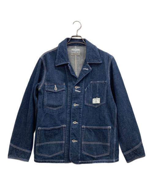 STUDIO D'ARTISAN（ステュディオダルチザン）STUDIO D'ARTISAN (ステュディオダルチザン) COVERALL JACKET インディゴ サイズ:38の古着・服飾アイテム