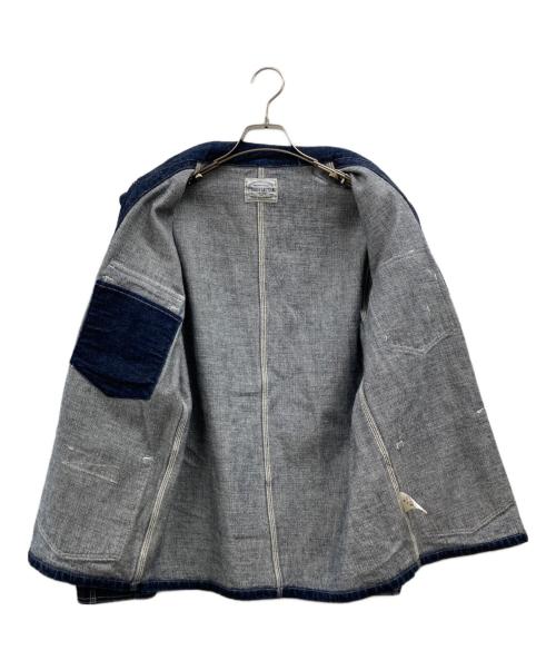STUDIO D'ARTISAN（ステュディオダルチザン）STUDIO D'ARTISAN (ステュディオダルチザン) COVERALL JACKET インディゴ サイズ:38の古着・服飾アイテム