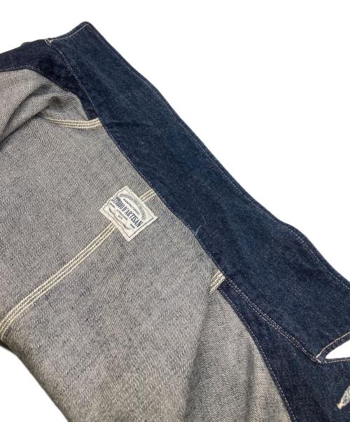 STUDIO D'ARTISAN（ステュディオダルチザン）STUDIO D'ARTISAN (ステュディオダルチザン) COVERALL JACKET インディゴ サイズ:38の古着・服飾アイテム