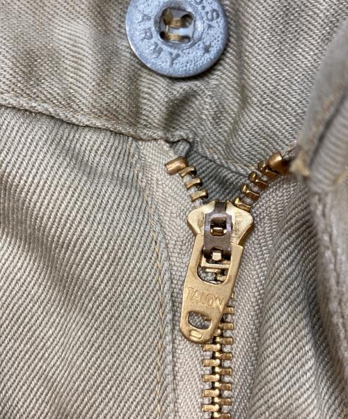 東洋エンタープライズ（トウヨウエンタープライズ）東洋エンタープライズ (トウヨウエンタープライズ) SELVEDGE WEAPON WIDE TROUSERS ベージュ サイズ:Sの古着・服飾アイテム