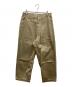 東洋エンタープライズ（トウヨウエンタープライズ）の古着「SELVEDGE WEAPON WIDE TROUSERS」｜ベージュ