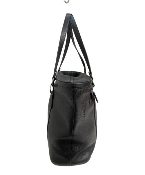 COACH（コーチ）COACH (コーチ) トートバッグ　ゴッサムジップトート　レザーバッグ ブラックの古着・服飾アイテム