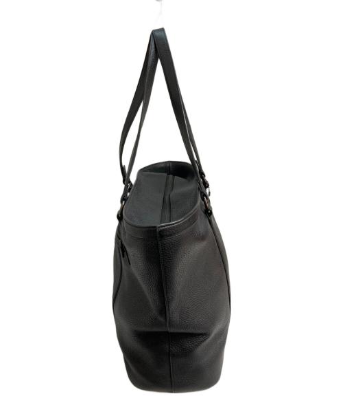 COACH（コーチ）COACH (コーチ) トートバッグ　ゴッサムジップトート　レザーバッグ ブラックの古着・服飾アイテム