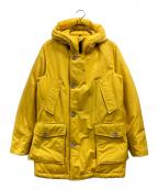 WOOLRICHウールリッチ）の古着「ARCTIC PARKA/ダウンコート」｜イエロー