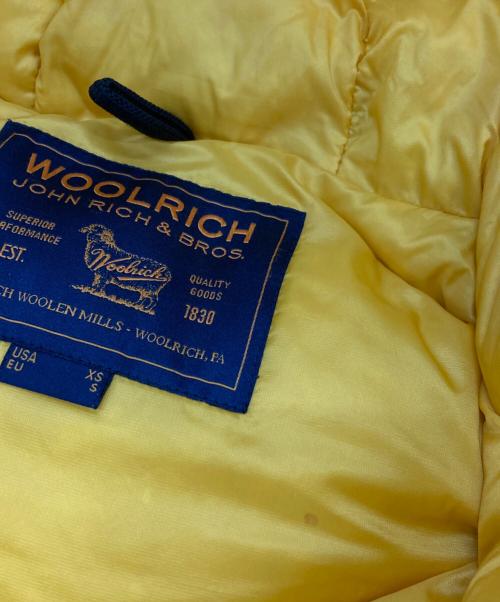 WOOLRICH（ウールリッチ）WOOLRICH (ウールリッチ) ARCTIC PARKA/ダウンコート イエロー サイズ:EU Sの古着・服飾アイテム