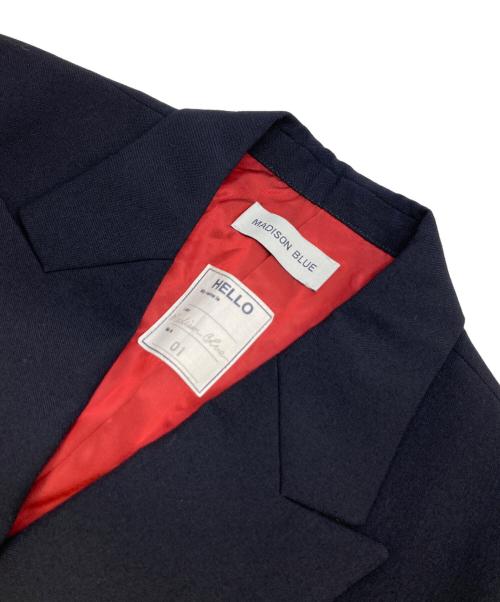 MADISON BLUE（マディソンブルー）MADISON BLUE (マディソンブルー) ダブルウールテーラードジャケット ブラック サイズ:1の古着・服飾アイテム
