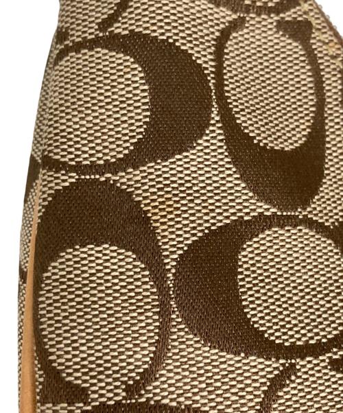COACH（コーチ）COACH (コーチ) シグネチャーソーホーハンドバッグ ベージュの古着・服飾アイテム