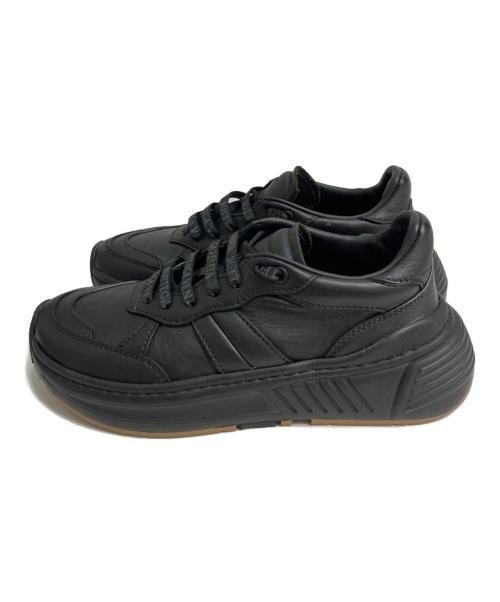 BOTTEGA VENETA（ボッテガベネタ）BOTTEGA VENETA (ボッテガベネタ) SPEED STER/レザースニーカー ブラック サイズ:36の古着・服飾アイテム
