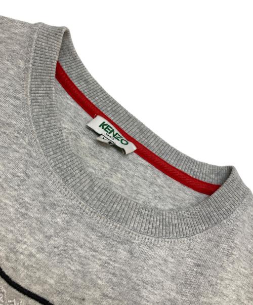 KENZO（ケンゾー）KENZO (ケンゾー) タイガー刺繍スウェット グレー サイズ:XSの古着・服飾アイテム